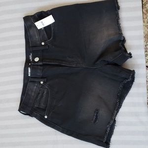 Brand New Old Navy Girl's Black Jean Short